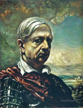 Giorgio de Chirico Painting - self portrait 4 Giorgio de Chirico Metaphysical surrealism